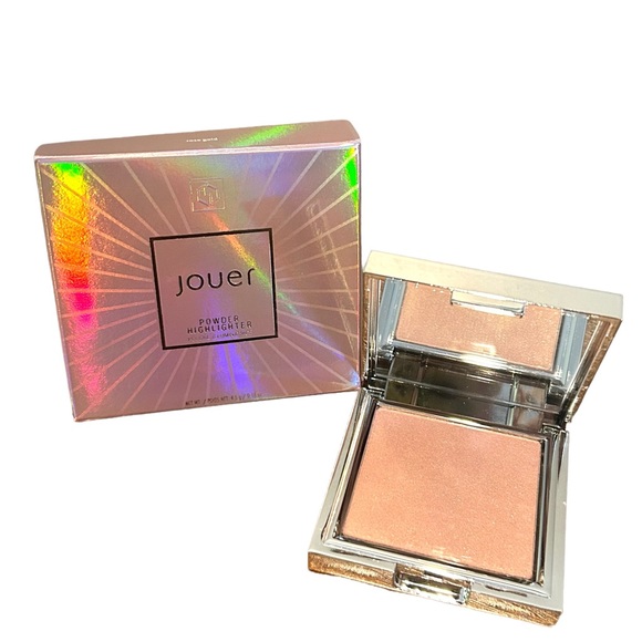 jouer Makeup Nib Jouer Powder Highlighter Pearlescent Finish Rose